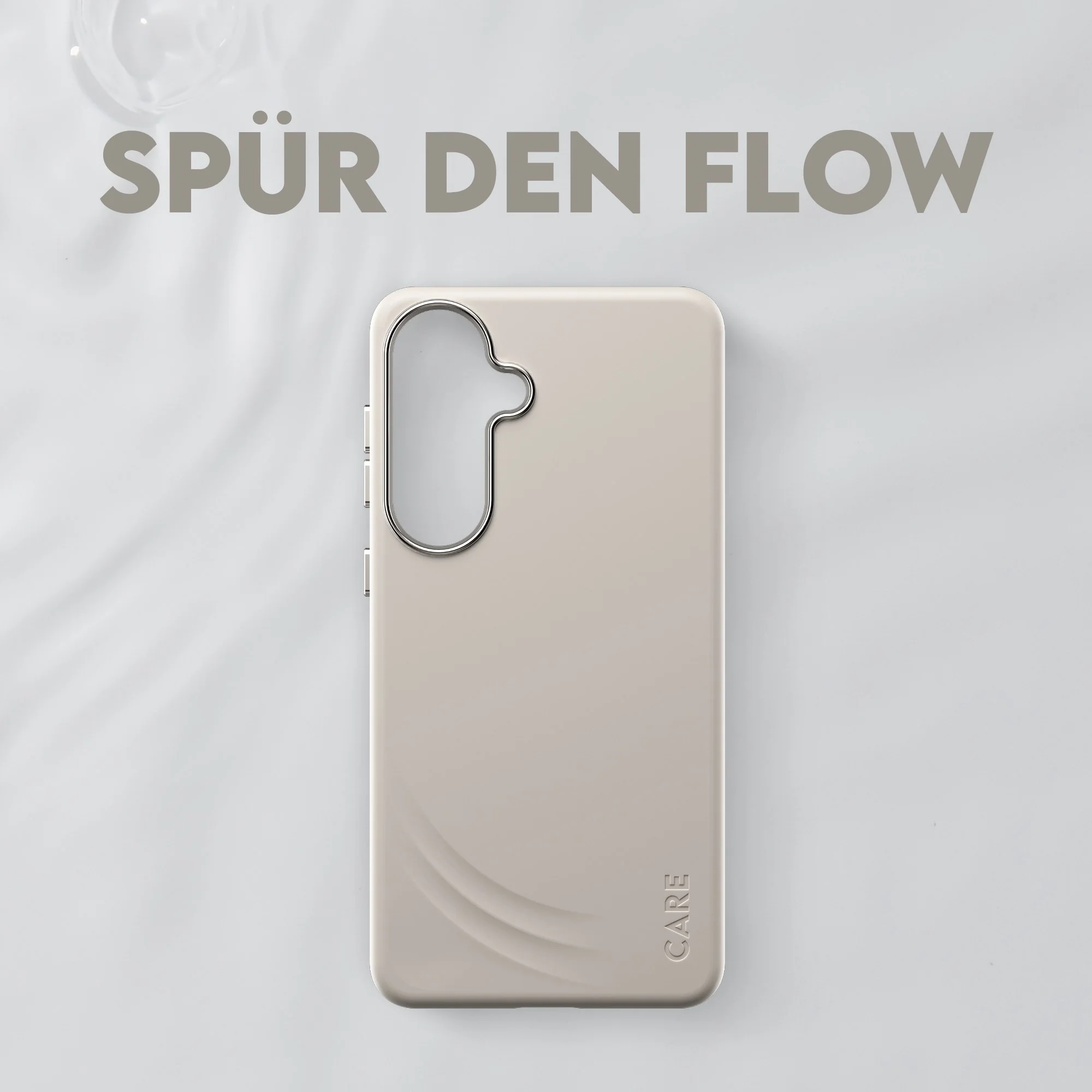 CARE™ by PanzerGlass® Flow Case Vanilla m. Qi Samsung Galaxy S26+ - Image 7