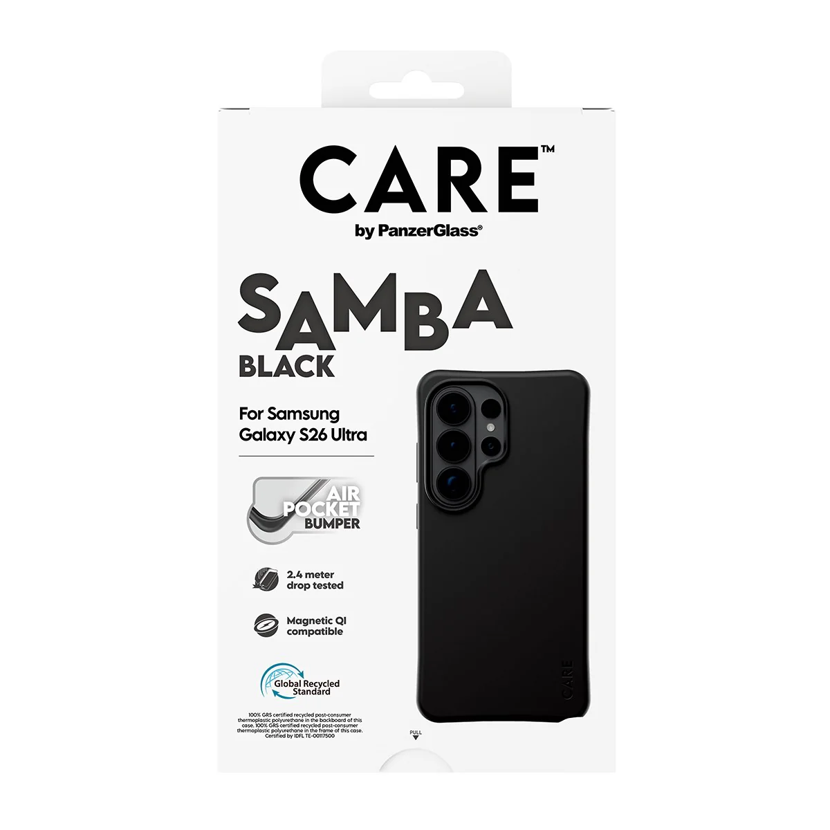 CARE™ by PanzerGlass® Samba Case Schwarz m. Qi Samsung Galaxy S26 Ultra - Image 3