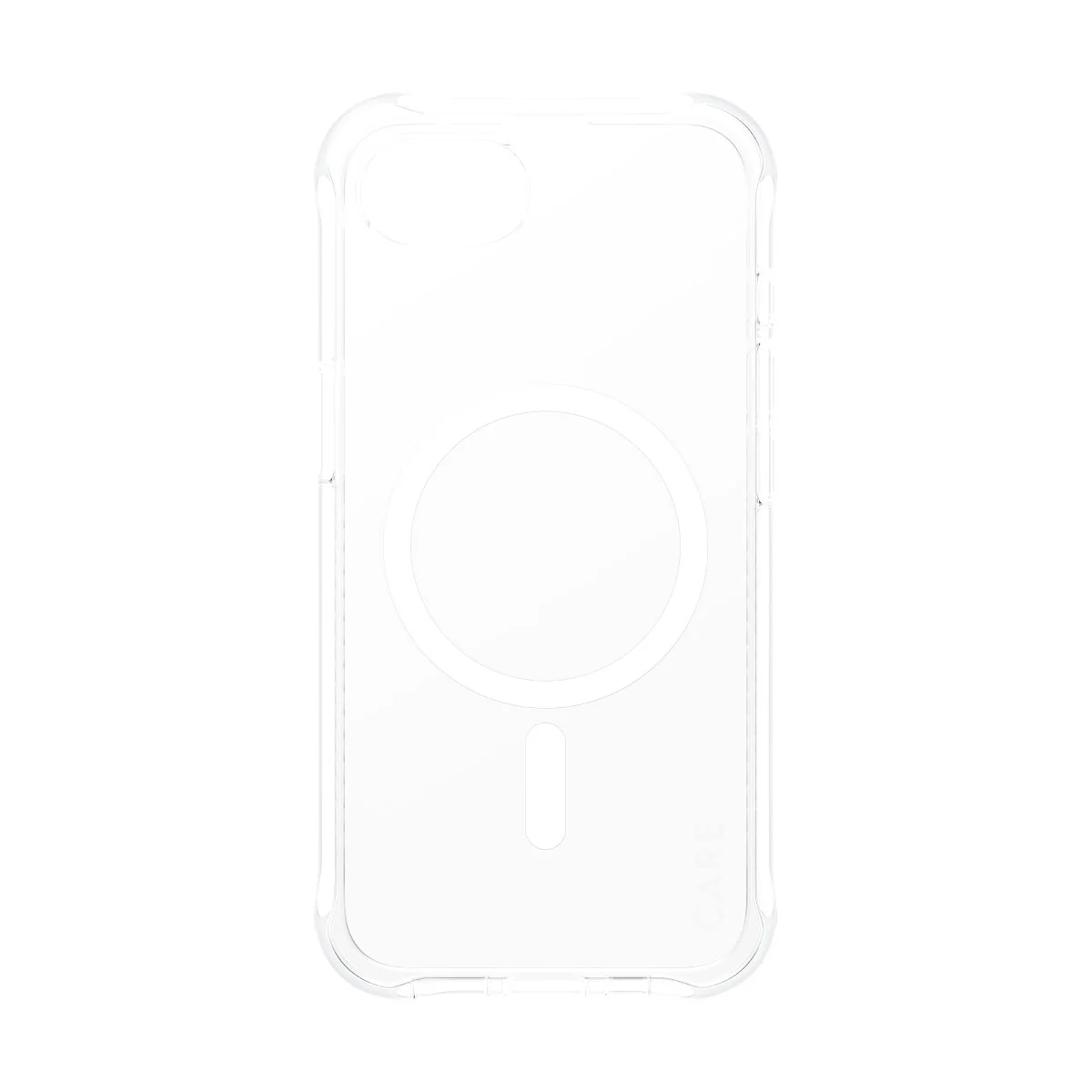 CARE™ by PanzerGlass® Samba Case Transparent m. Weiß Qi Compatible iPhone 17e | 16e - Image 4