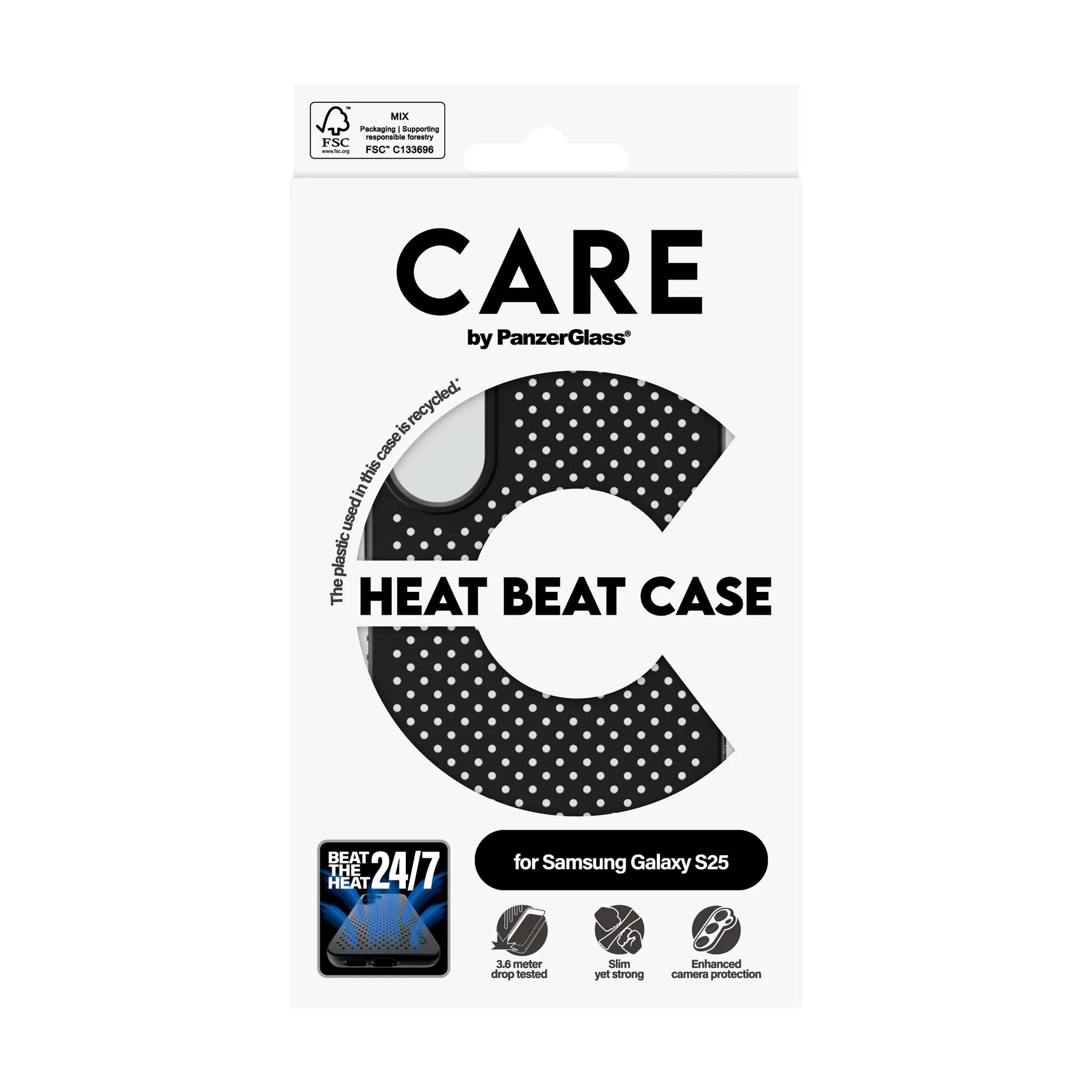 CARE™ by PanzerGlass® Case Heat Beat Samsung Galaxy S25 - Image 3