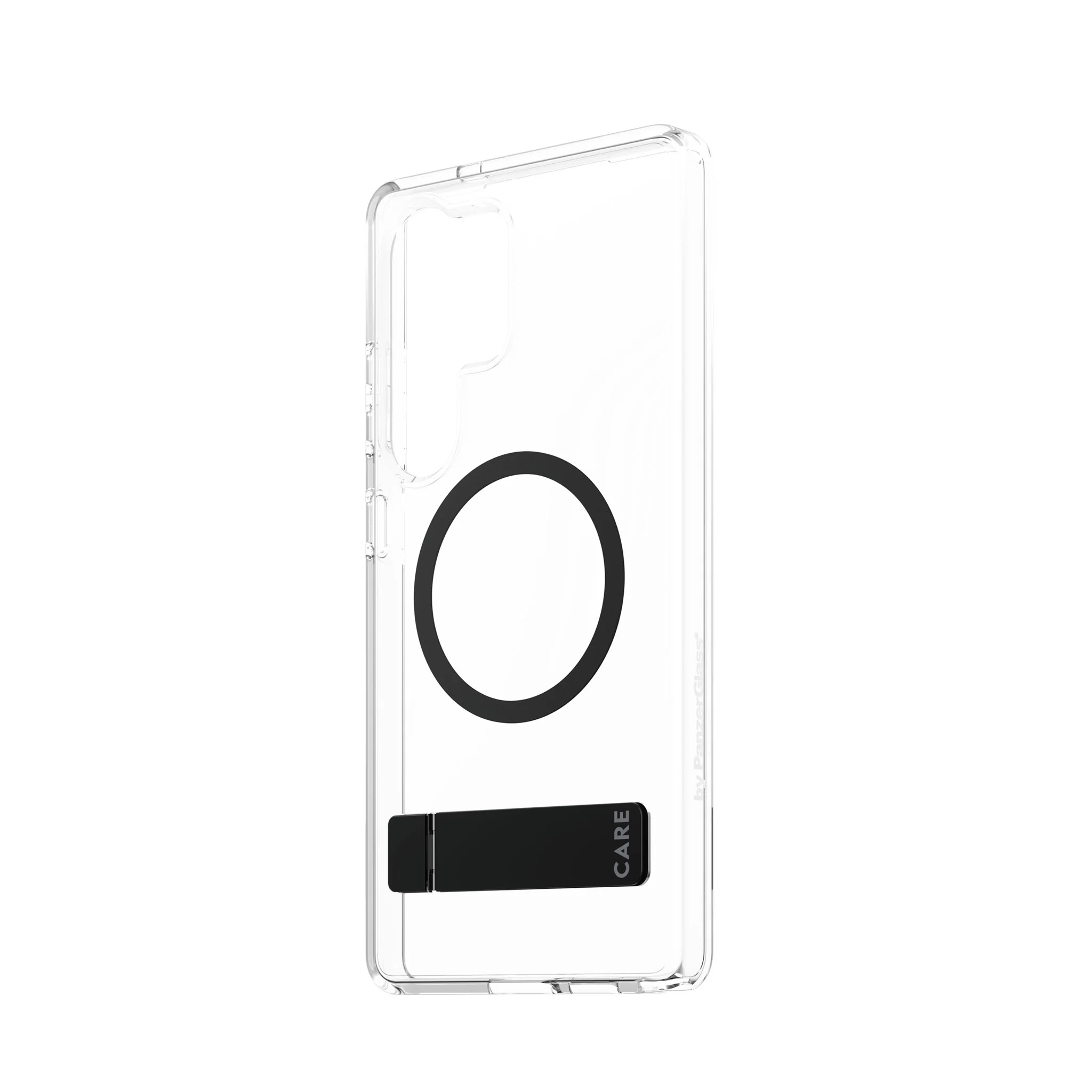 CARE™ by PanzerGlass® Kickstand Case Transparent m. Qi Samsung Galaxy S25 Ultra - Image 4