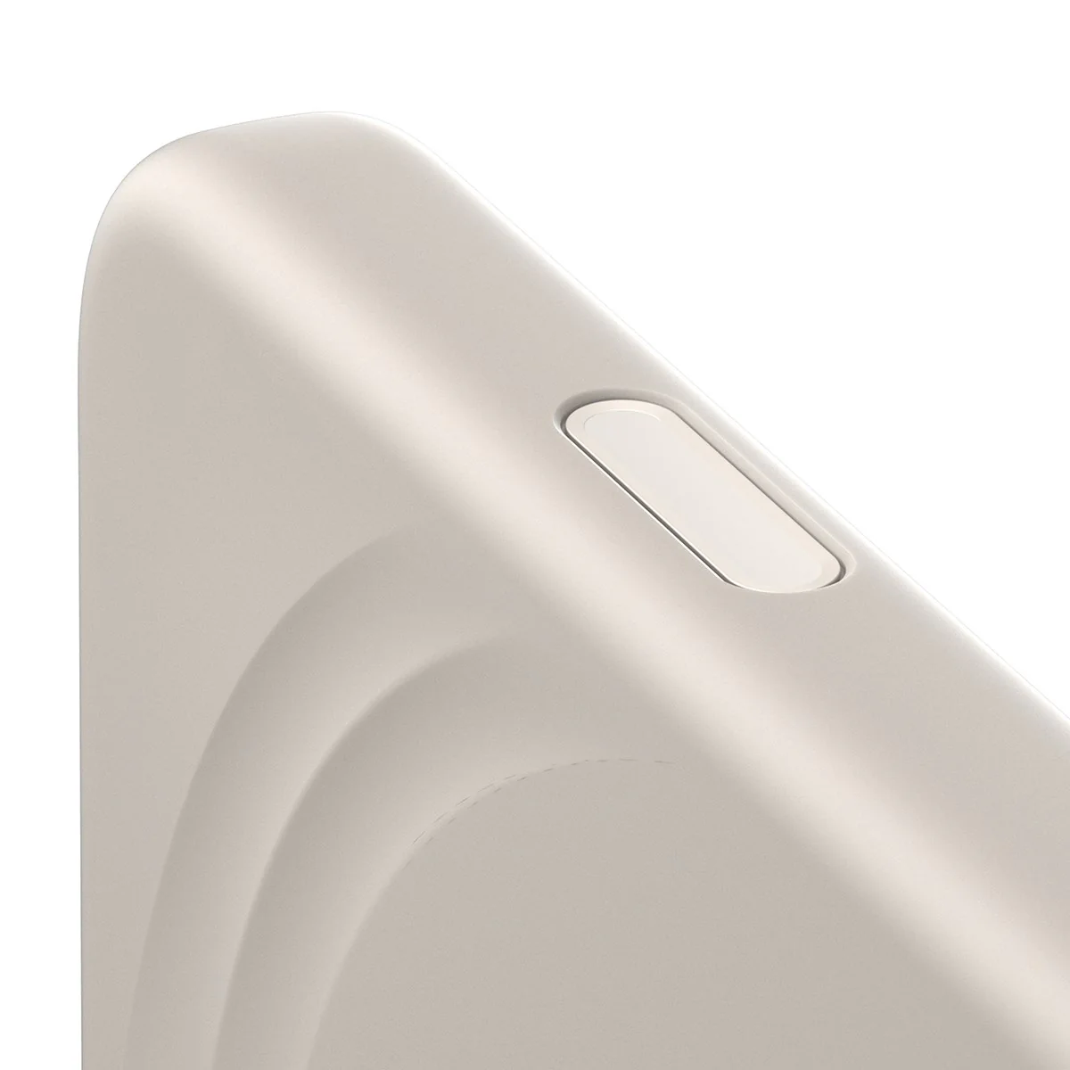 CARE™ by PanzerGlass® Flow Case Vanilla m. Haptic Button & MagSafe iPhone 17 Pro Max - Image 5