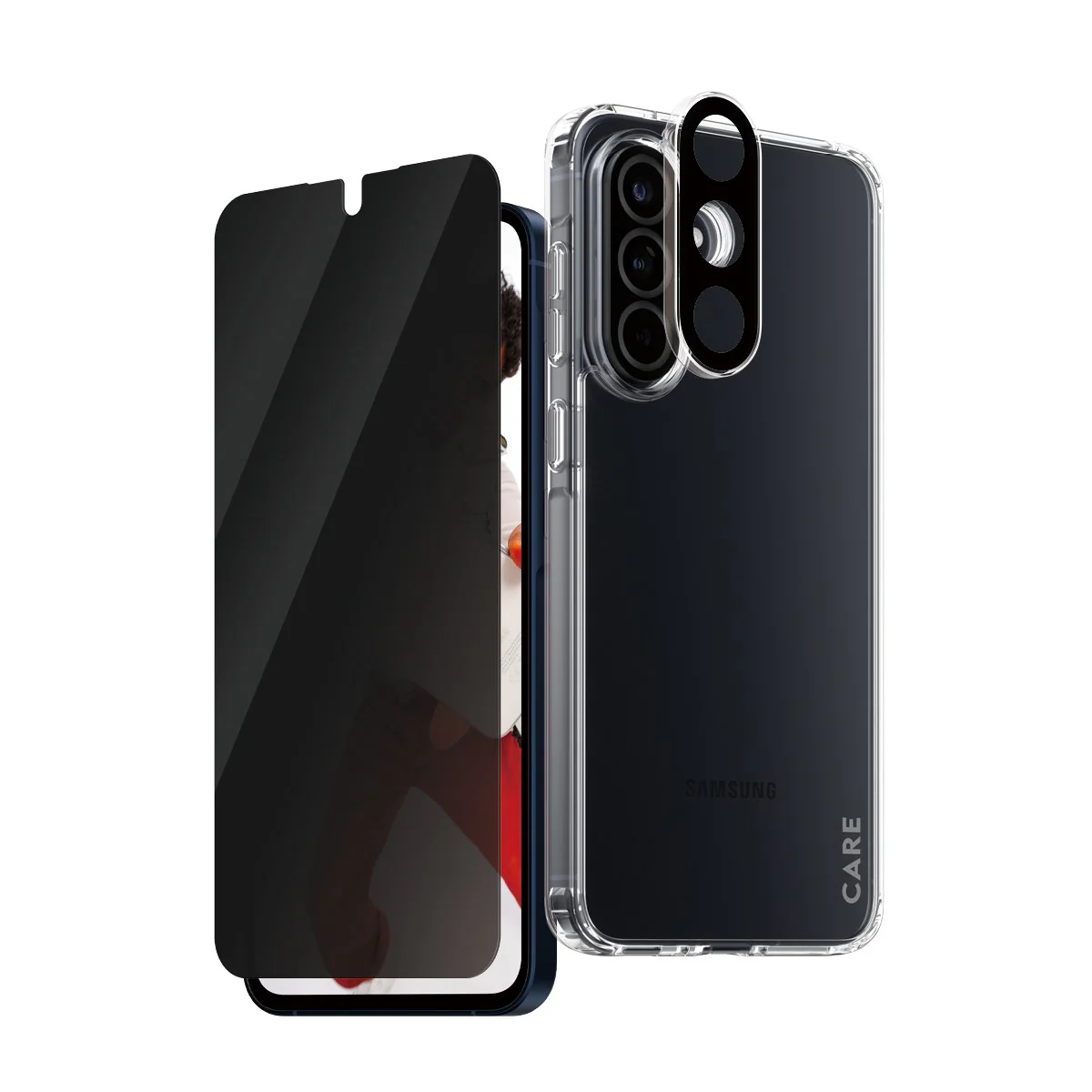 PanzerGlass® | CARE™ by PanzerGlass® 3-in-1 Privacy Set Samsung Galaxy A56 5G