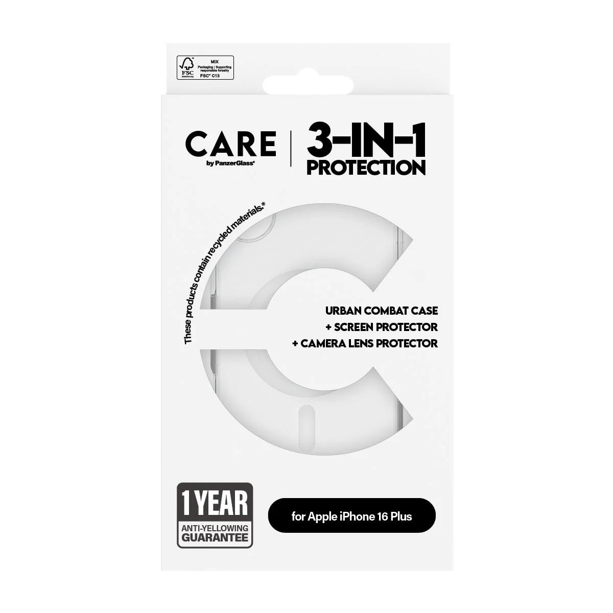 PanzerGlass® | CARE™ by PanzerGlass® 3-in-1 Set iPhone 16 Plus - Image 3