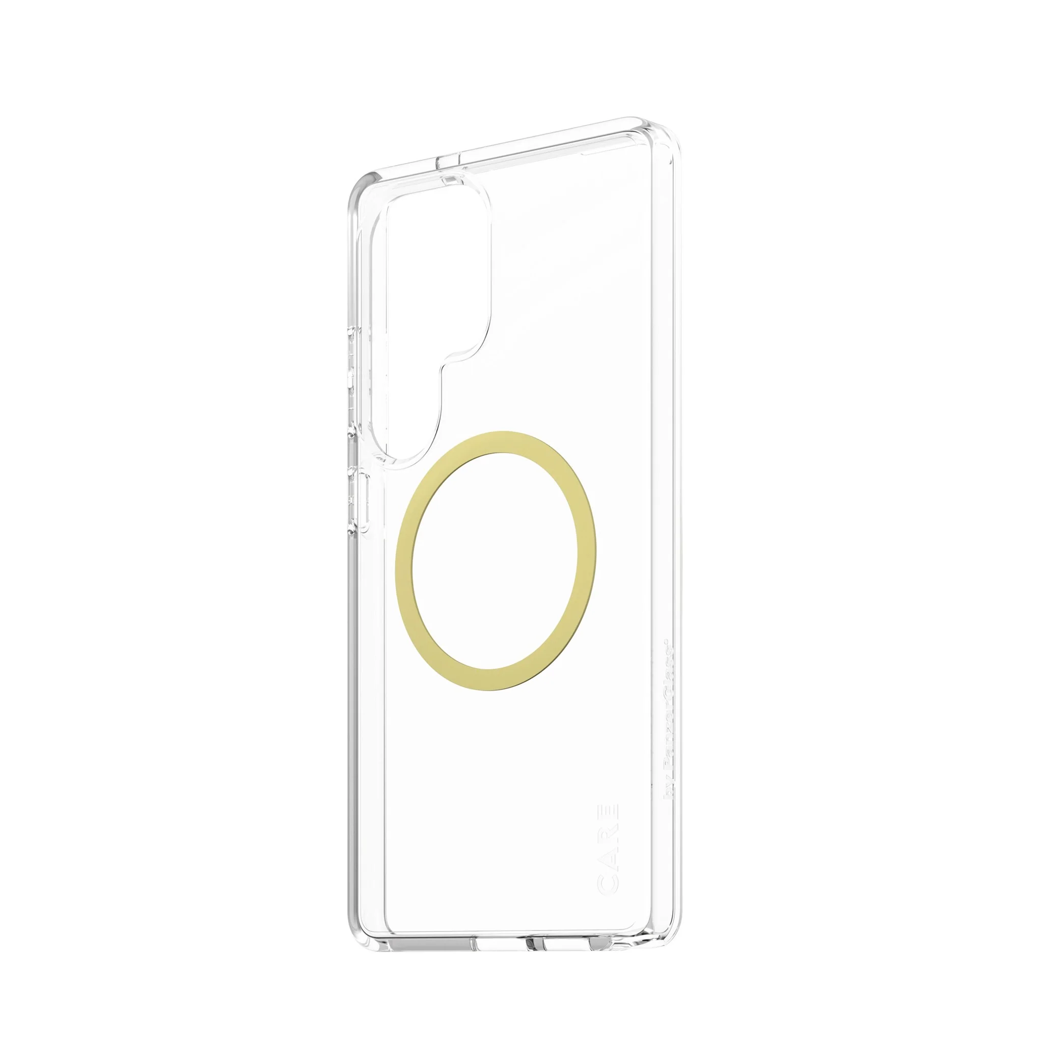 CARE™ by PanzerGlass® Urban Combat Case Transparent m. Chardonnay Qi Compatible Samsung Galaxy S25 Ultra - Image 4
