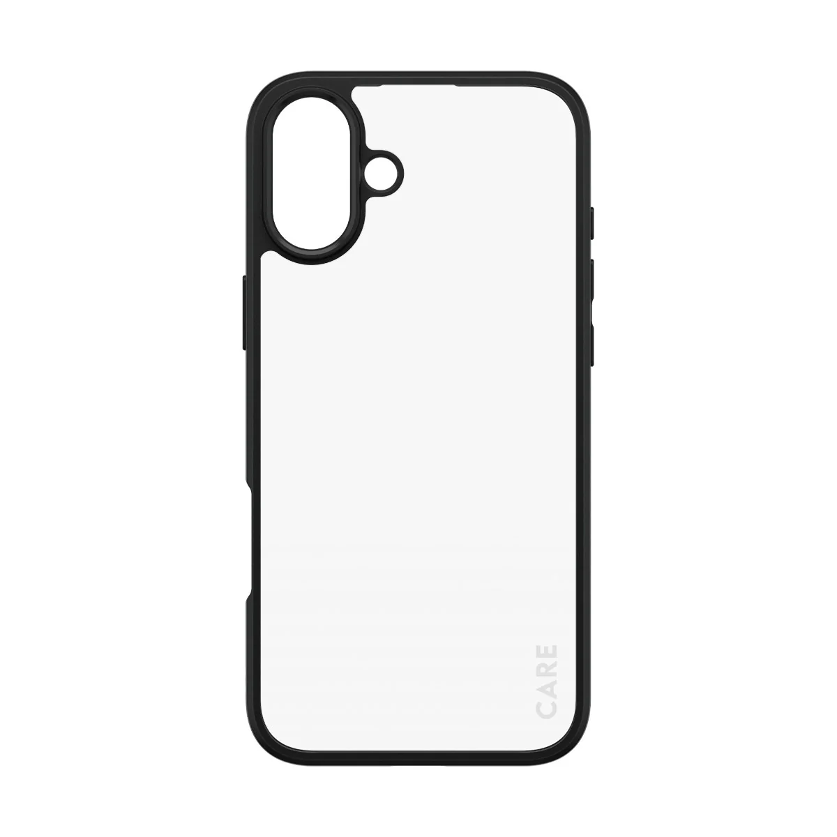 CARE™ by PanzerGlass® Urban Combat Case Transparent m. Schwarz Rahmen iPhone 16 Plus - Image 4