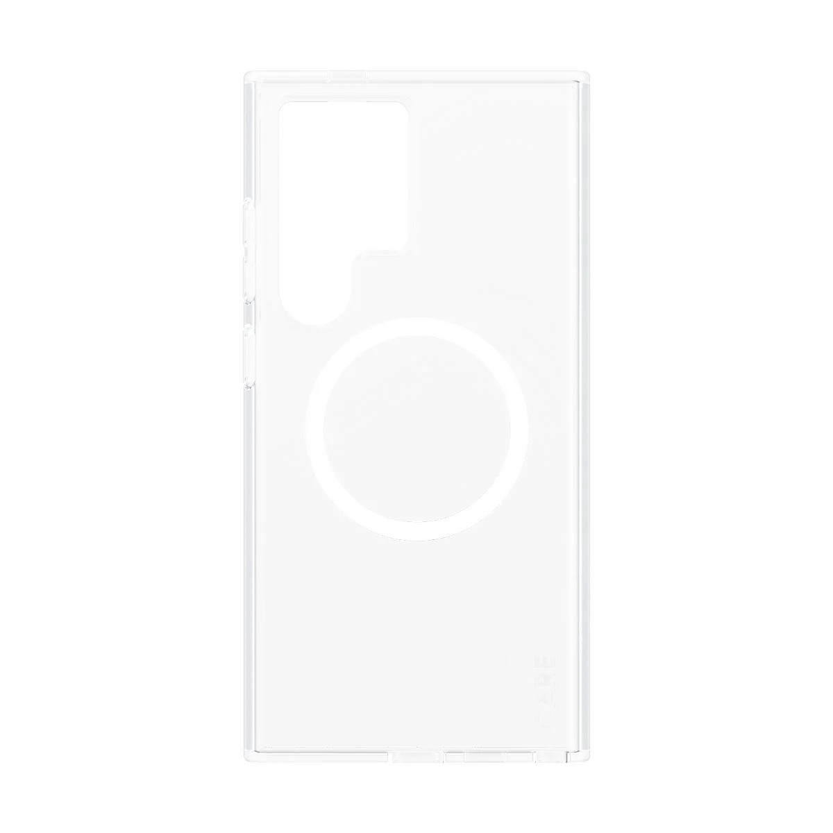 CARE™ by PanzerGlass® Urban Combat Case Transparent m. Weiß Qi Compatible Samsung Galaxy S24 Ultra - Image 4