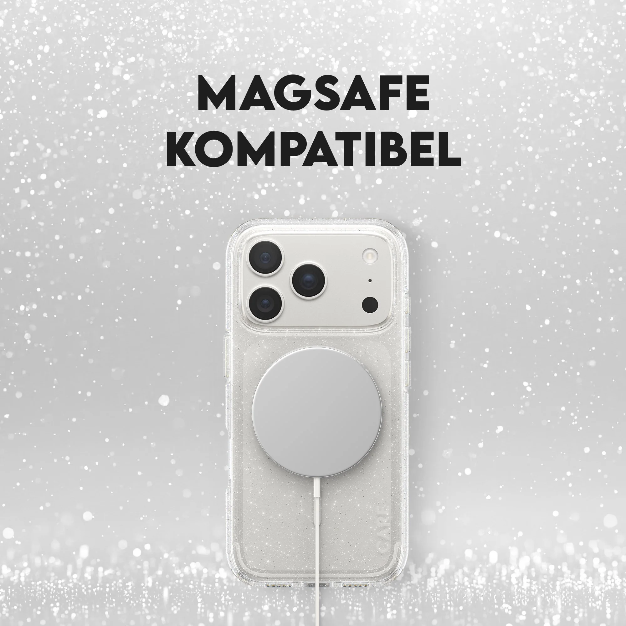 CARE™ by PanzerGlass® Star Lit Case m. Weiß MagSafe iPhone 17 Pro - Image 11