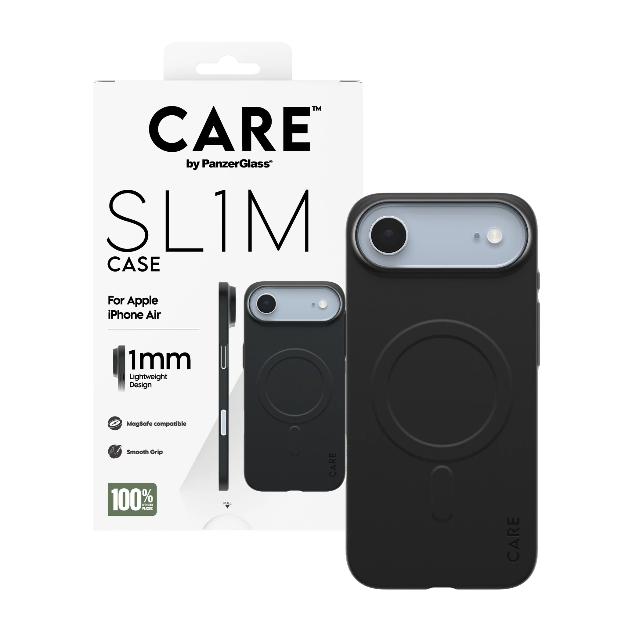 CARE™ by PanzerGlass® SL1M Case Schwarz m. MagSafe iPhone Air - Image 5