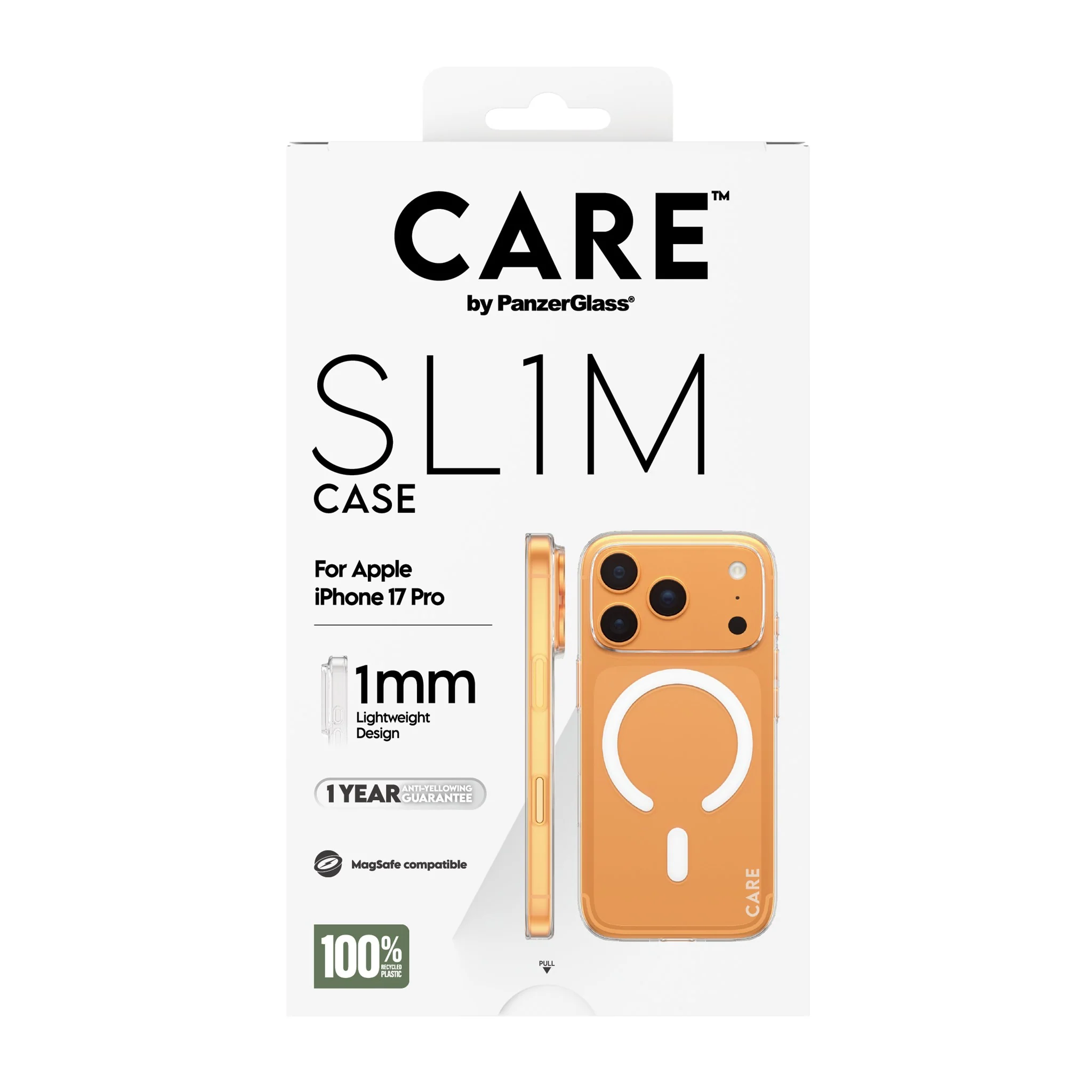 CARE™ by PanzerGlass® SL1M Case Transparent m. MagSafe iPhone 17 Pro - Image 3