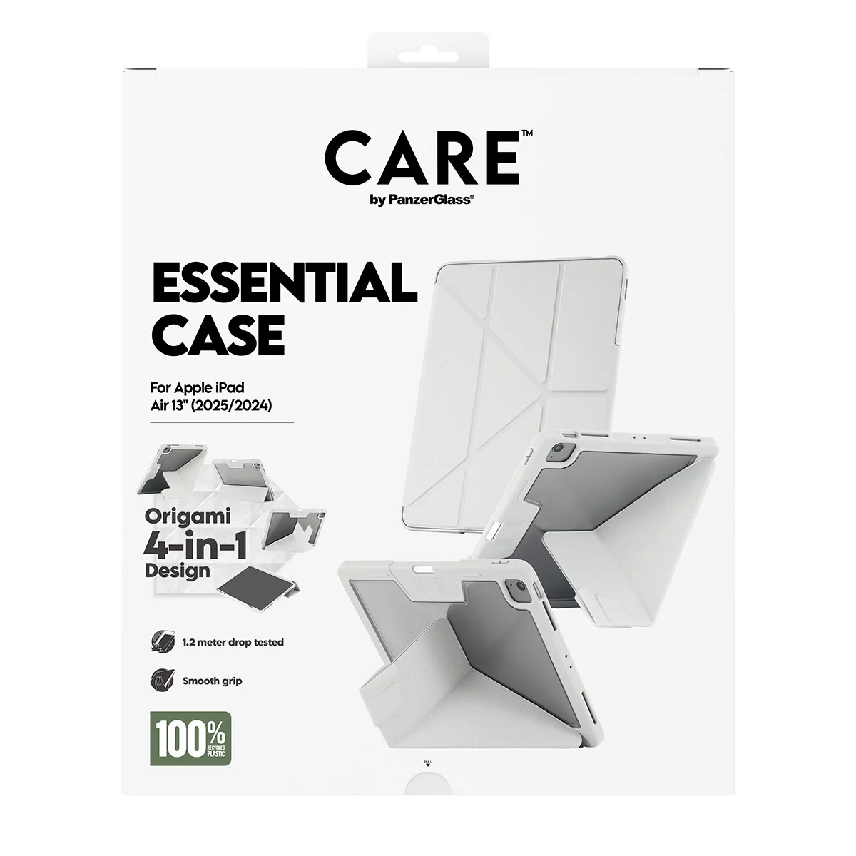 CARE™ by PanzerGlass Essential Case Hell Grau iPad Air 13" (2024-2026) - Image 3