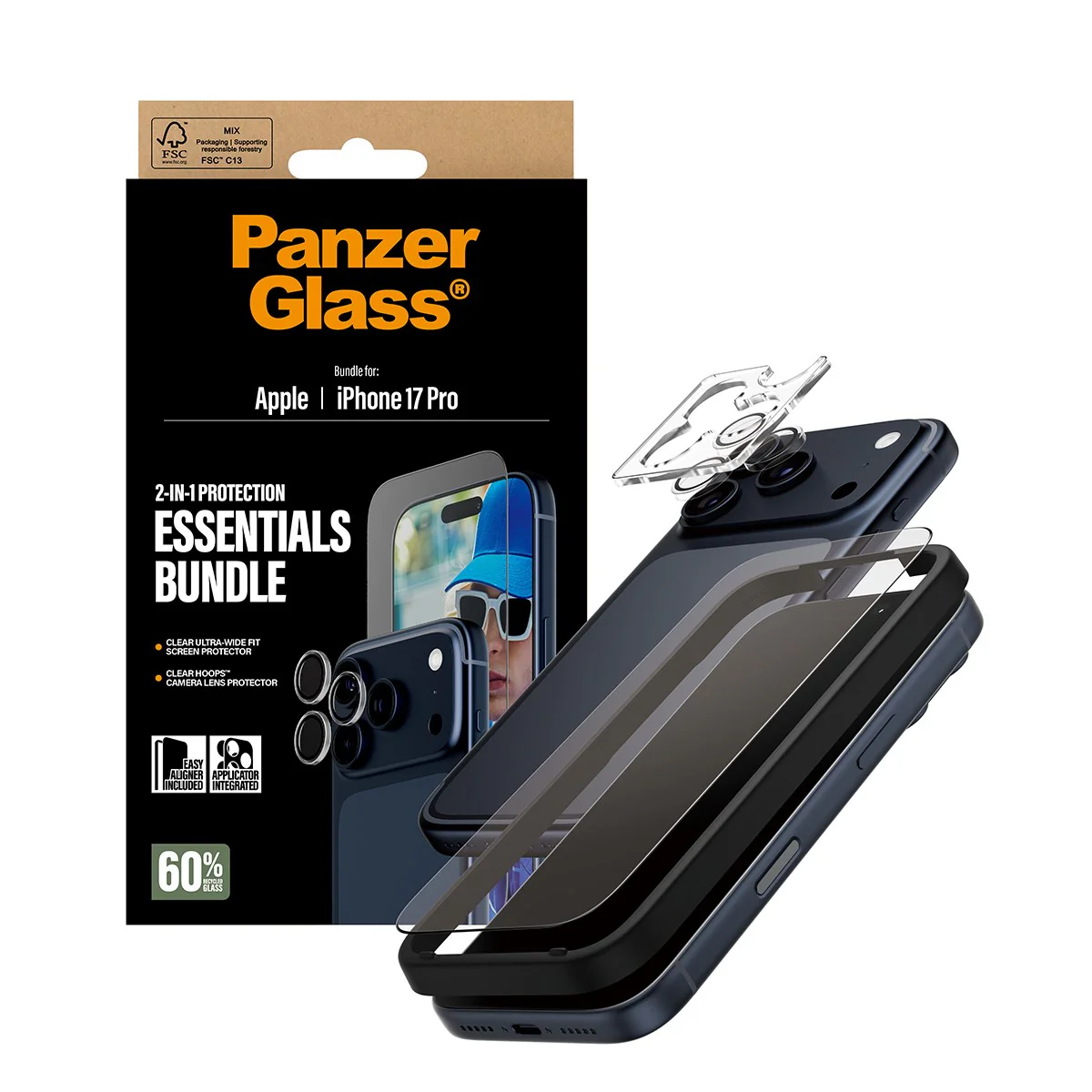 PanzerGlass® 2-in-1 Essentials Set iPhone 17 Pro - Image 5