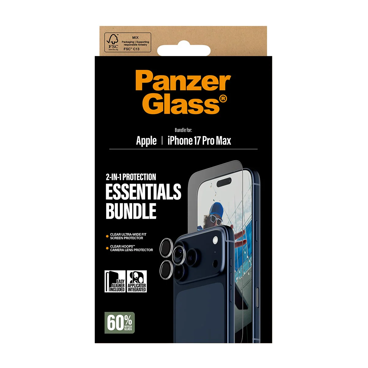 PanzerGlass® 2-in-1 Essentials Set iPhone 17 Pro Max - Image 3