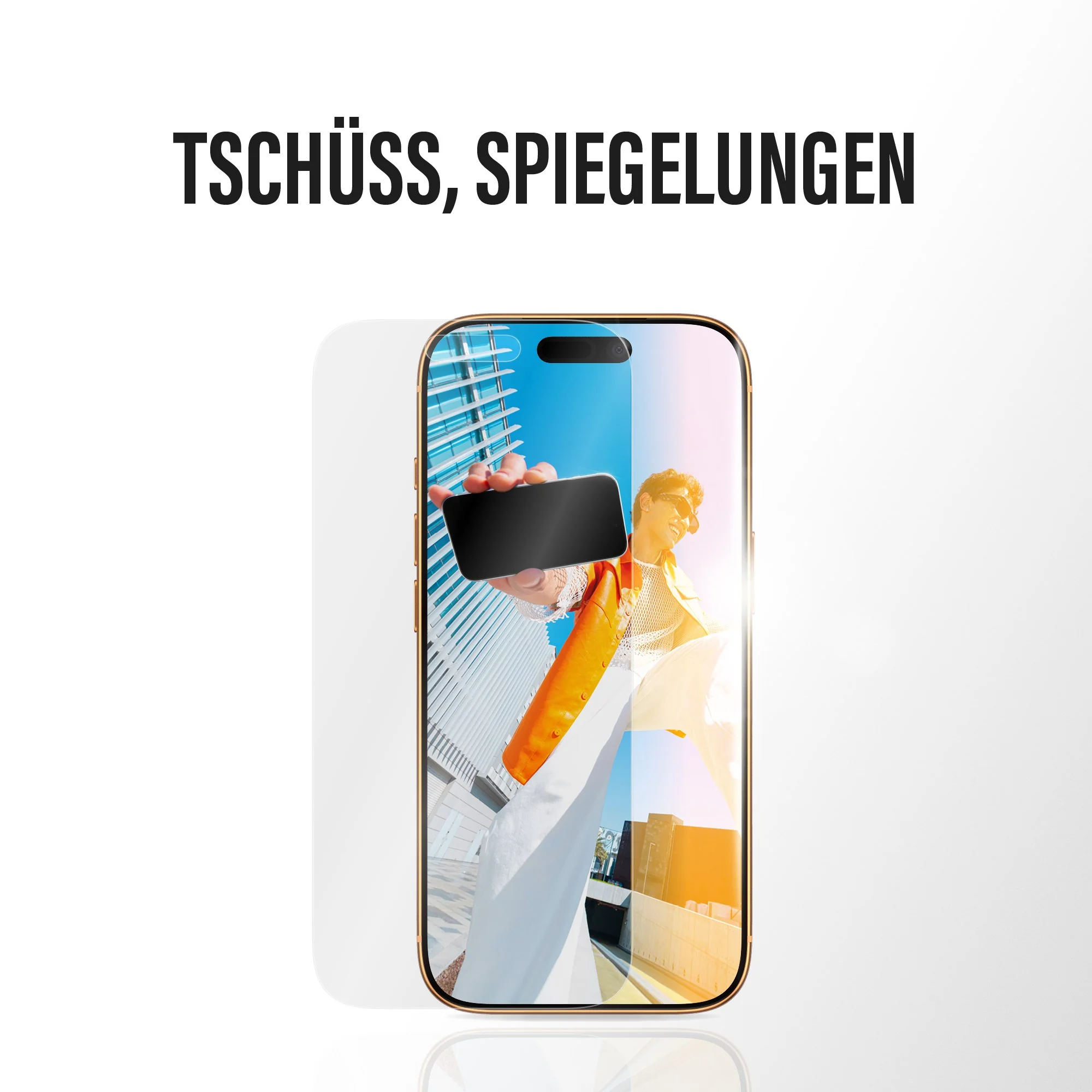 PanzerGlass® Anti-Reflective Armor Displayschutz iPhone 17 Pro m. EasyAligner - Image 6