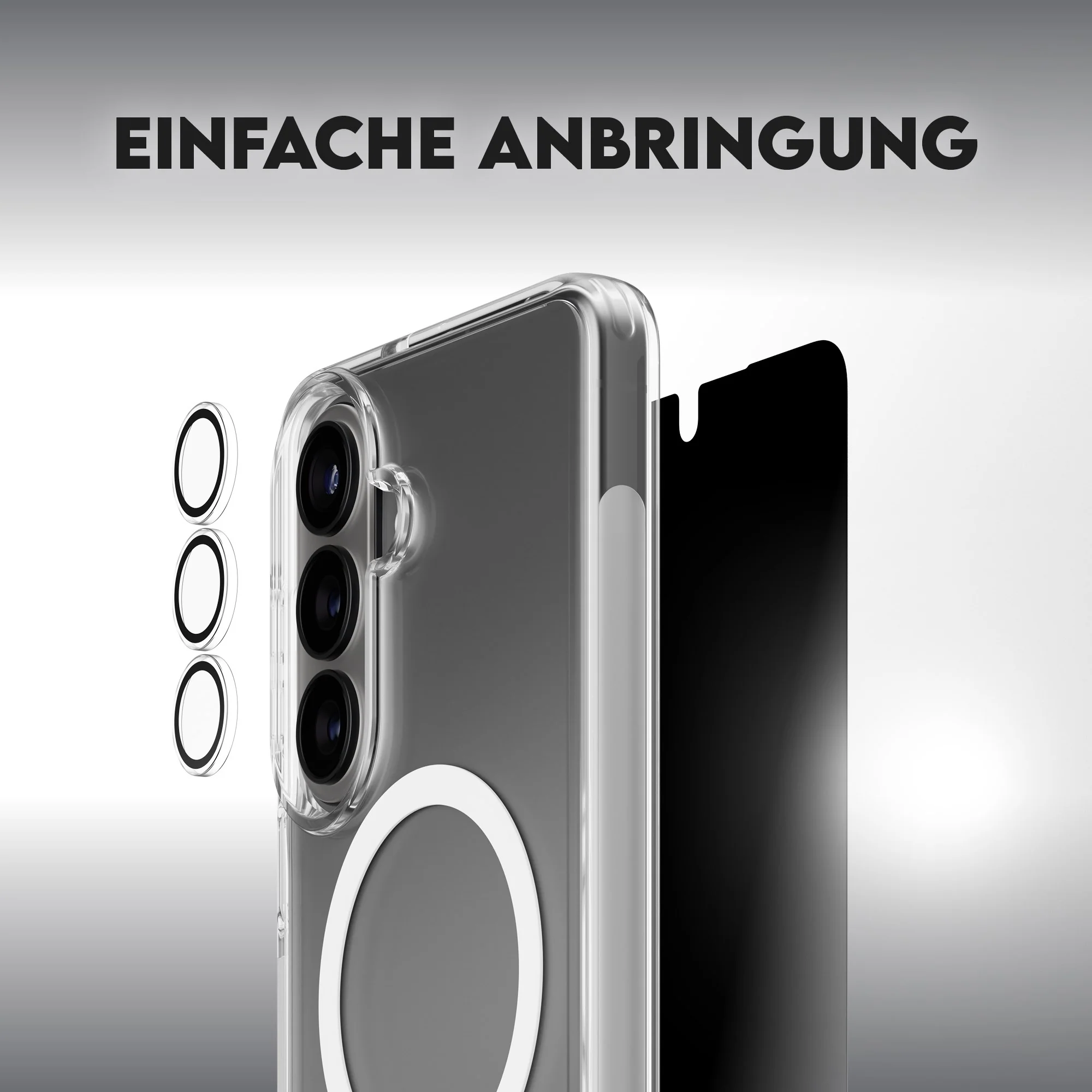 PanzerGlass® | CARE™ by PanzerGlass® Privacy 3-in-1 Set Samsung Galaxy S26 - Image 10