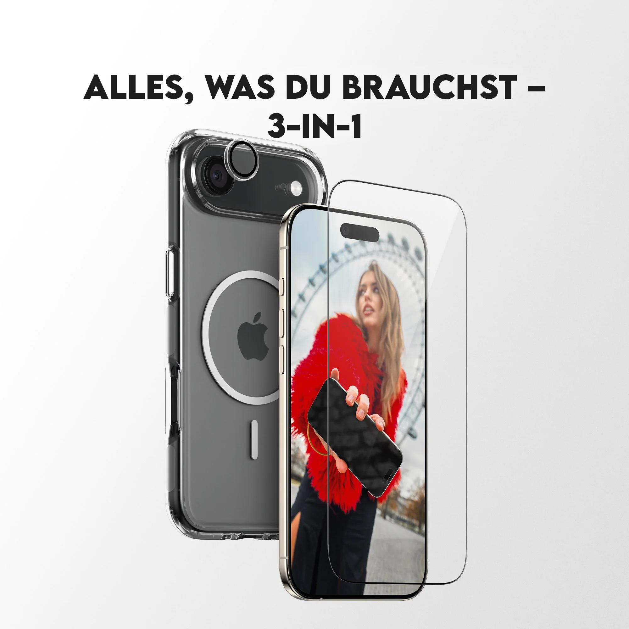 PanzerGlass® | CARE™ by PanzerGlass® 3-in-1 Set iPhone Air - Image 6