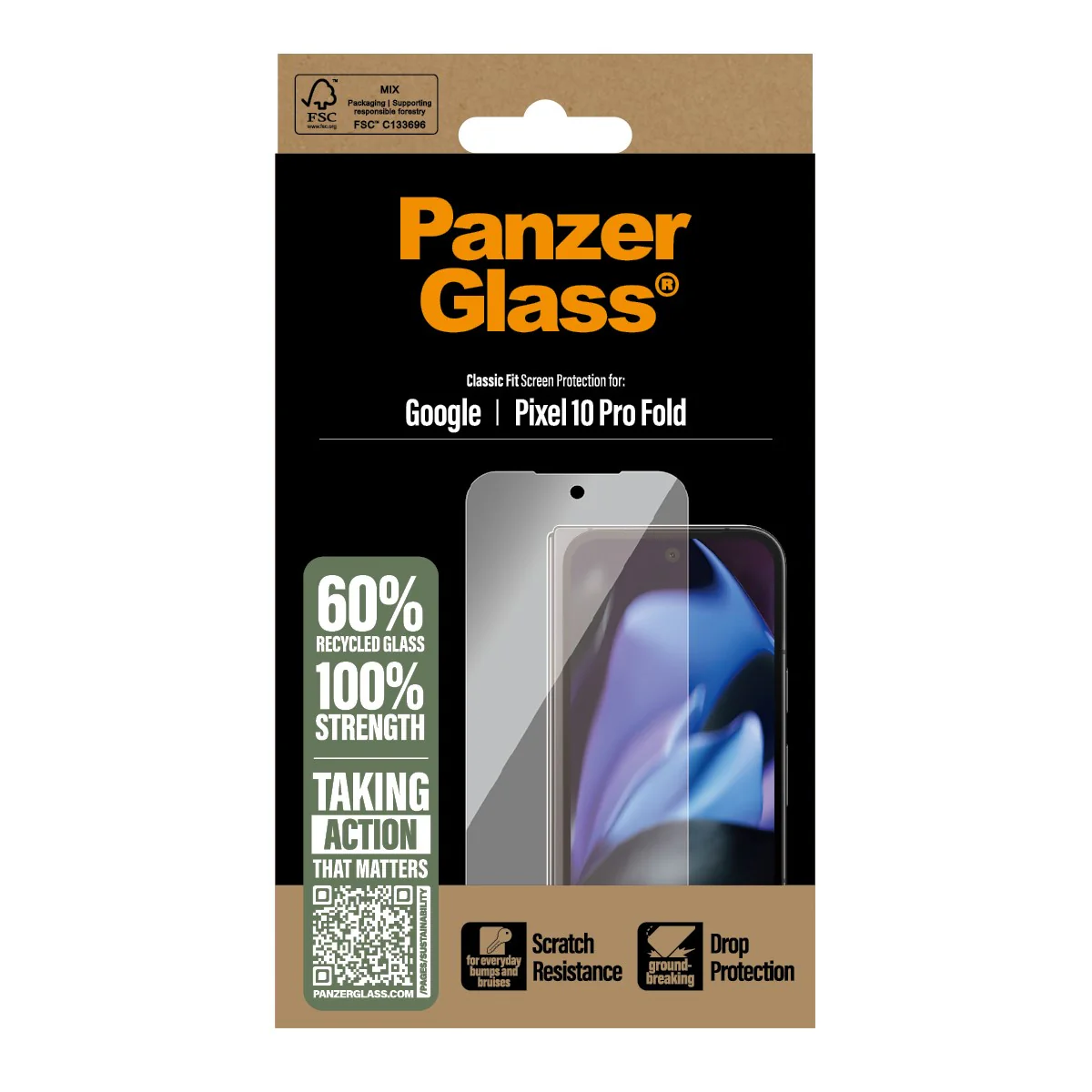 PanzerGlass® Displayschutz Google Pixel 10 Pro Fold 5G | Classic Fit - Image 3
