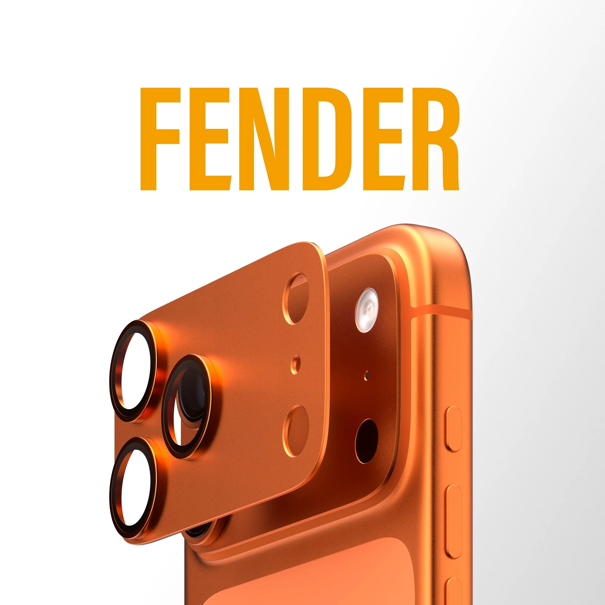 PanzerGlass® Fender Kameraschutz Cosmic Orange iPhone 17 Pro Max - Image 6