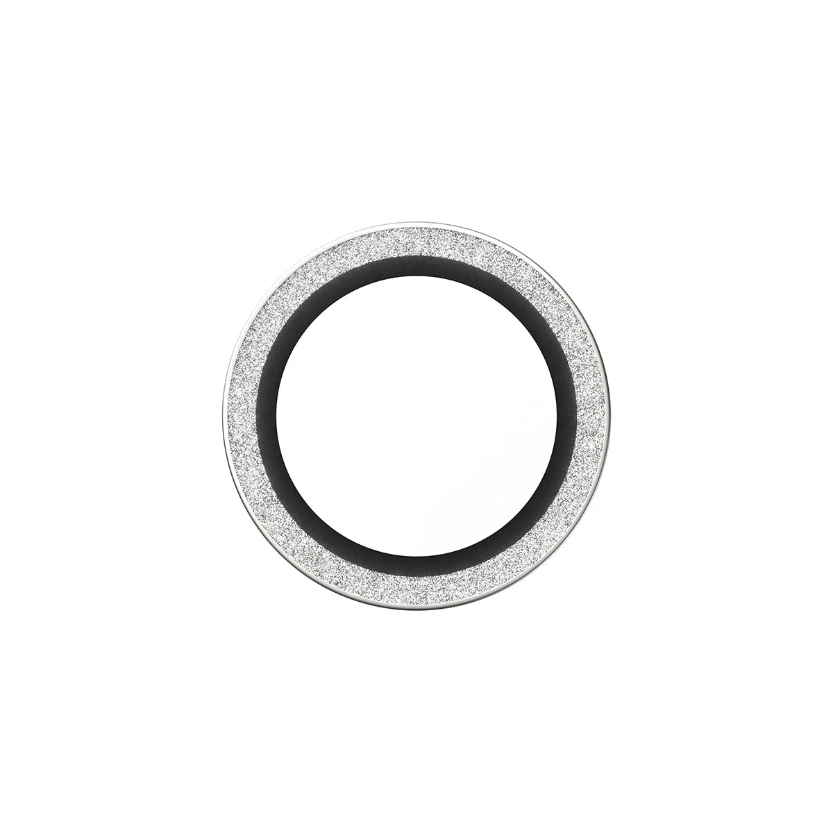 PanzerGlass® Hoops® Kameraschutz Glitter Silber iPhone Air - Image 4