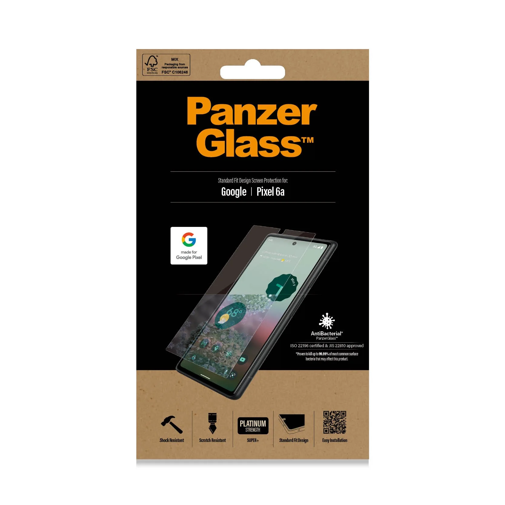 PanzerGlass® Dislayschutz Google Pixel 6a - Image 2