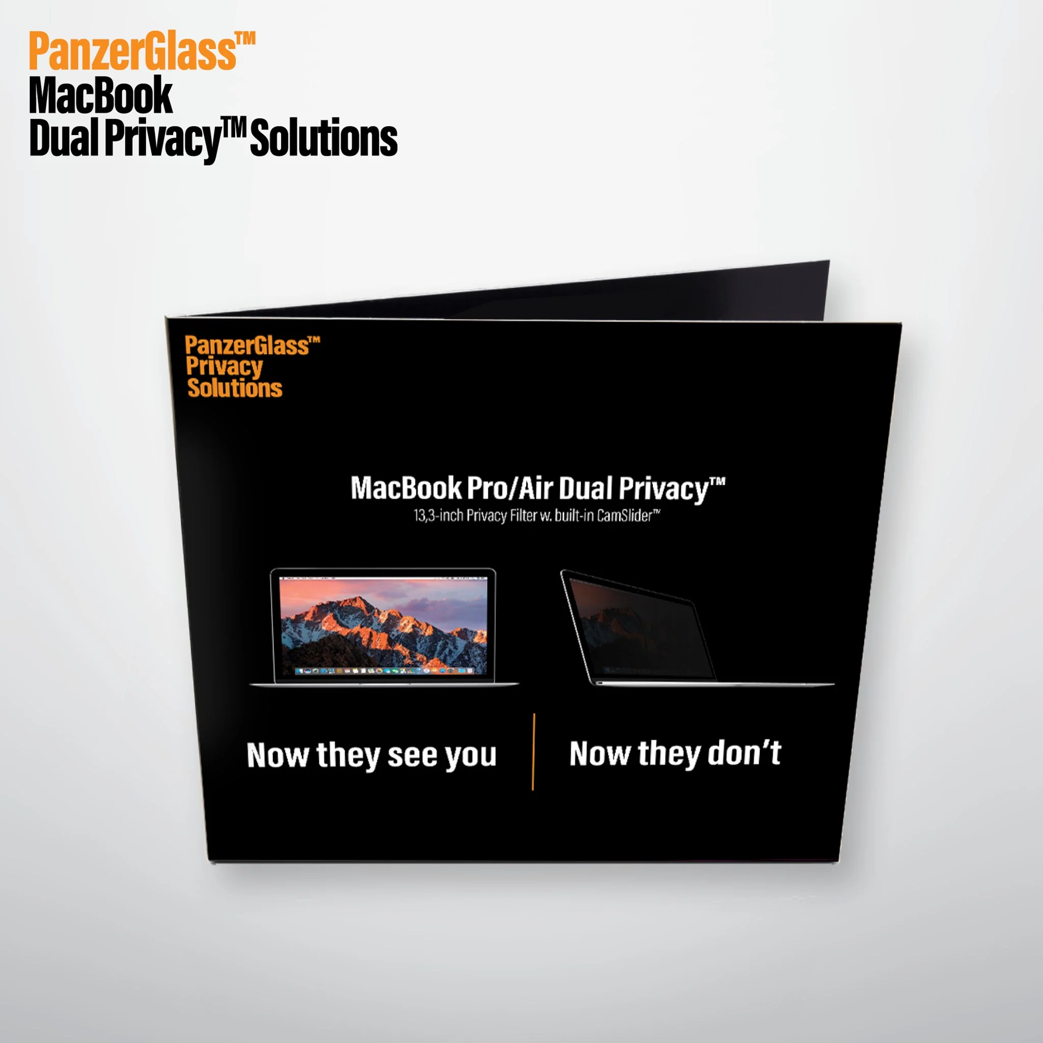 PanzerGlass™ MacBook  Pro | Air 13″ - Dual Privacy™| Displayschutzglas - Image 10